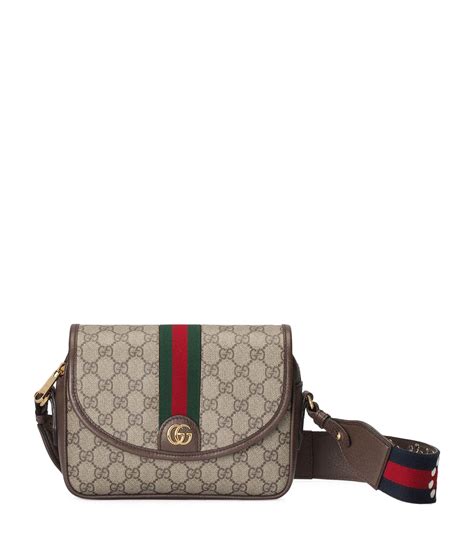 gucci canvas cross body bag|Gucci Small Ophidia Crossbody Bag .